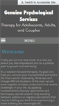 Mobile Screenshot of gpspsychservices.com